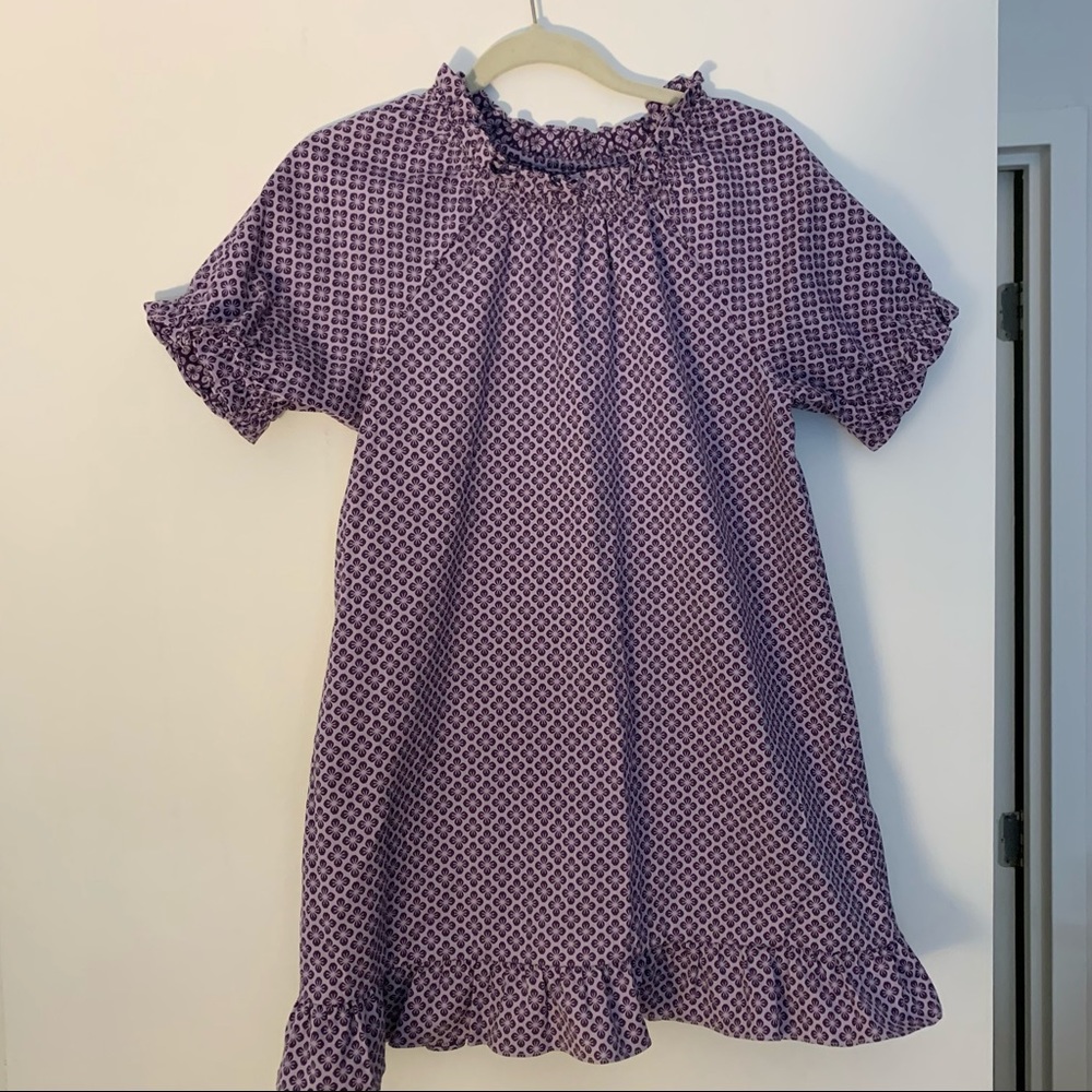 NWOT Katherine Plum Jacquard mini dress